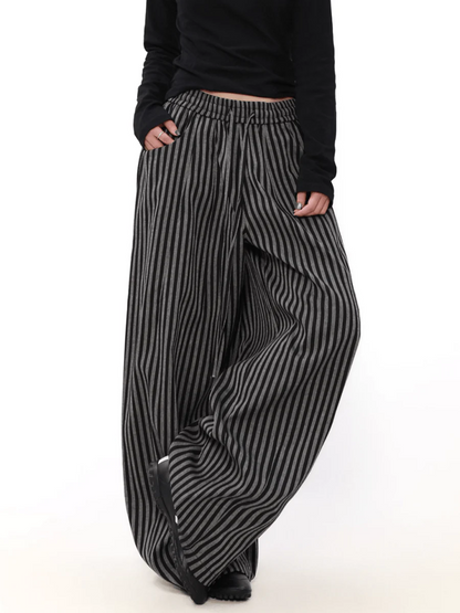 [MRNEARLY] stripes street pants st1842