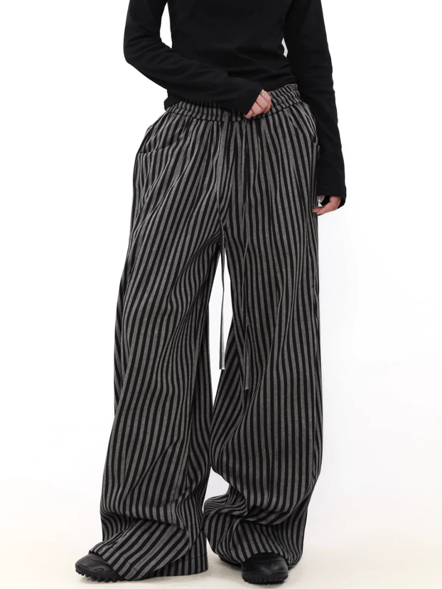 [MRNEARLY] stripes street pants st1842