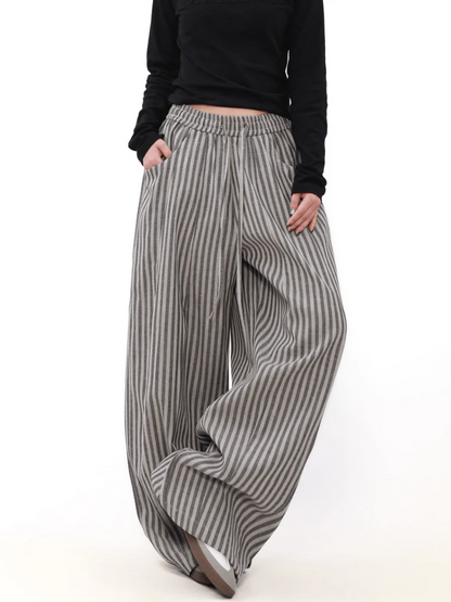 [MRNEARLY] stripes street pants st1842