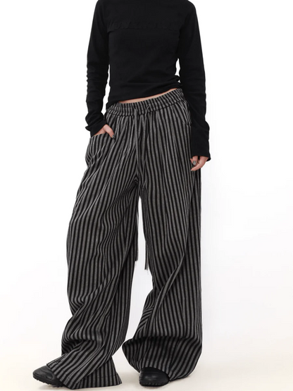 [MRNEARLY] stripes street pants st1842